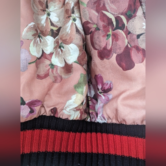 Gucci Resort 2016 Crackled Bomber Jacket Femme Silver IT 40 - Picture 5 of 10